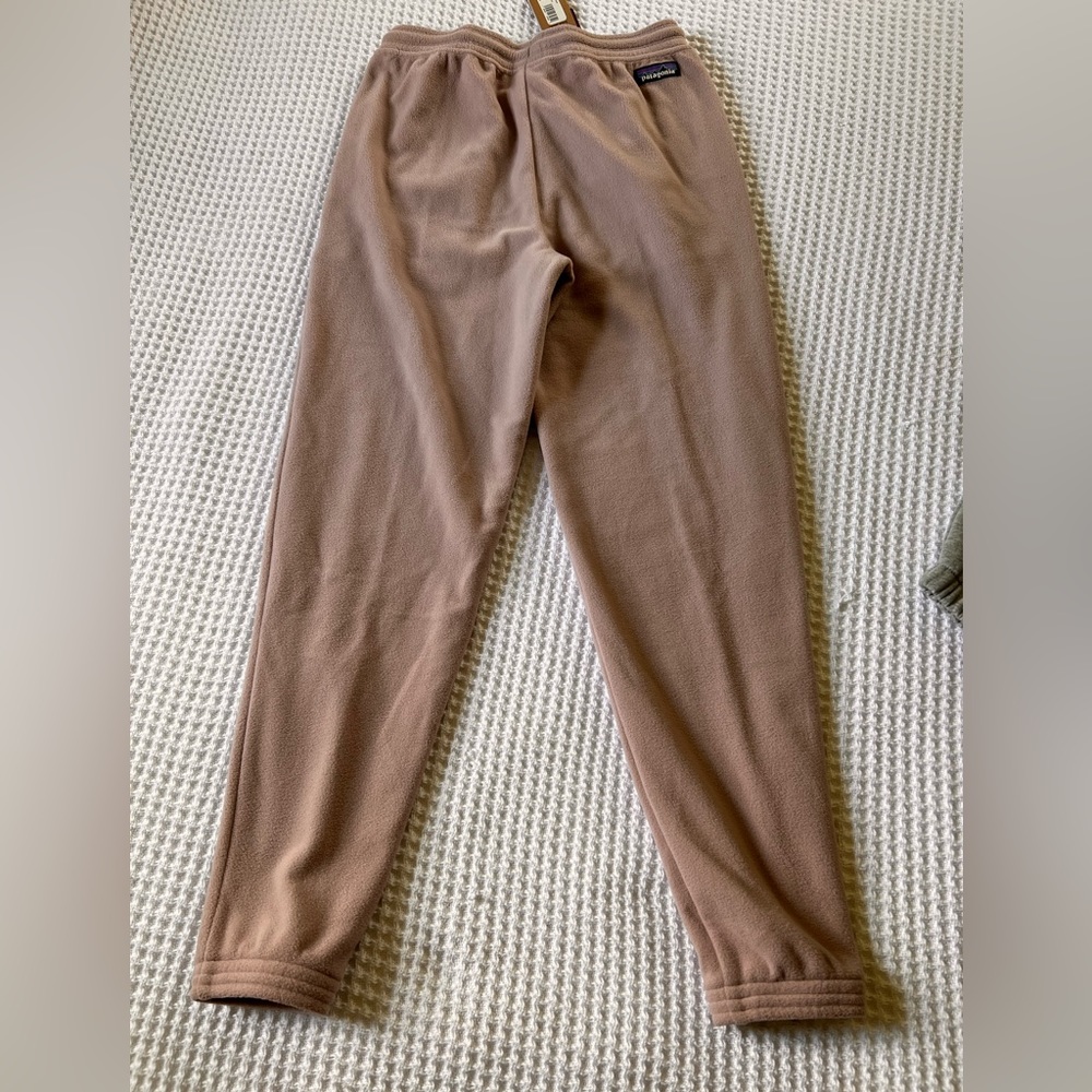 Women's Patagonia- Micro D® Fleece Joggers - Stingray Mauve-NWT - Picture 5 of 8